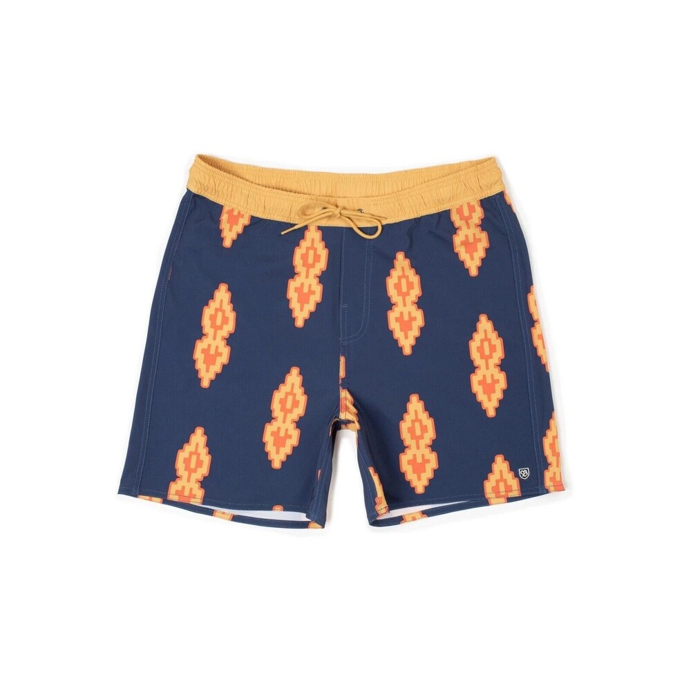 Brixton Palmas Trunk Short Neu Washed Navy-Honey Brixton Supply SMALL